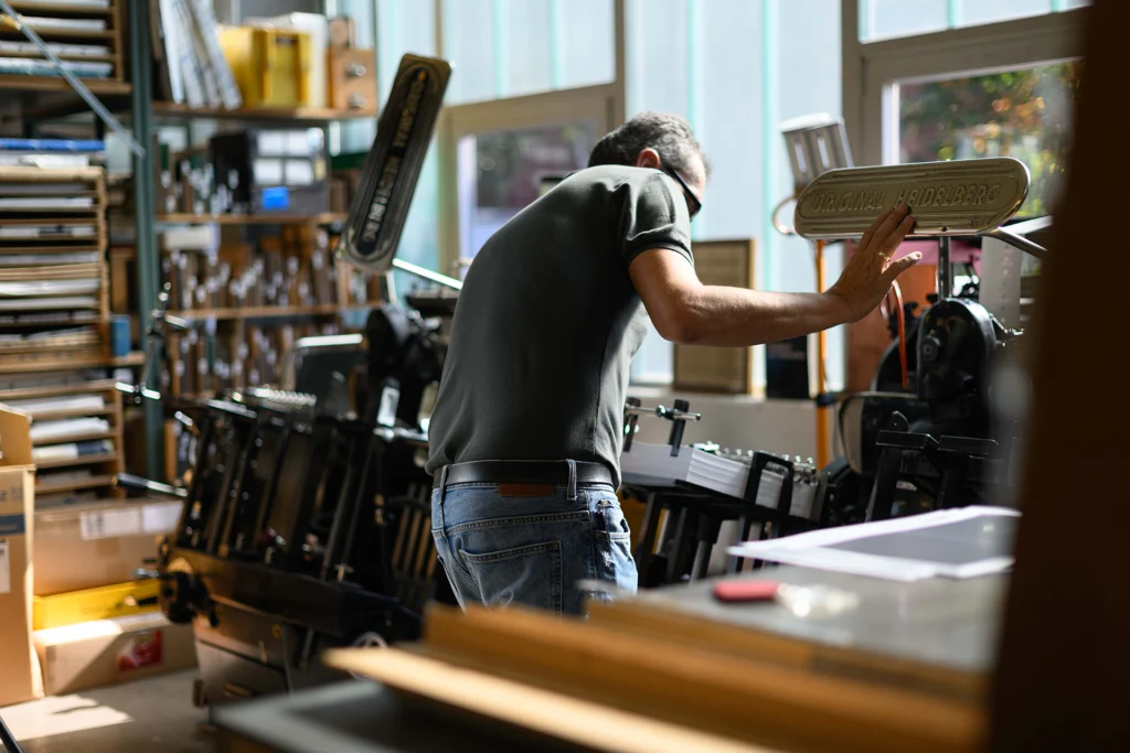 Mitarbeiter am Heidelberger Tiegel